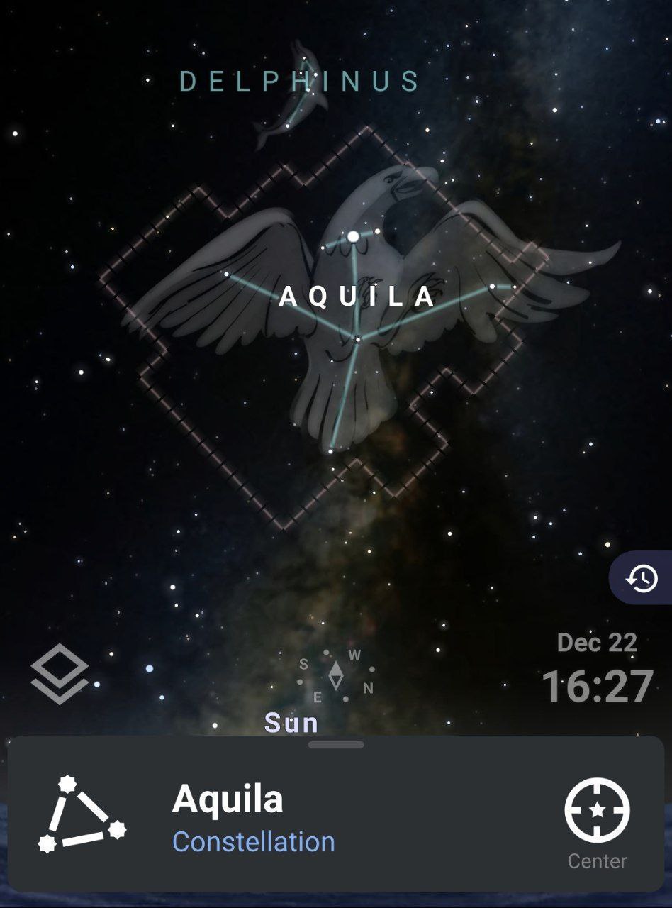 Ahura Mazda: 

Ahura Mazda is the Aquila constellation.